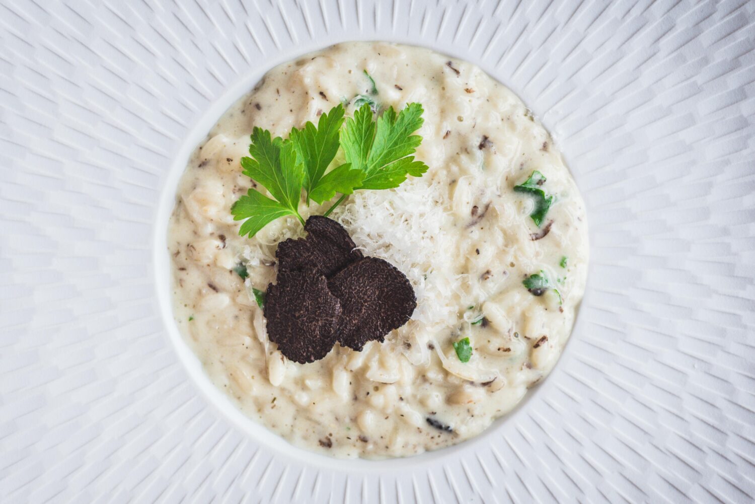 Recette risotto aux truffes